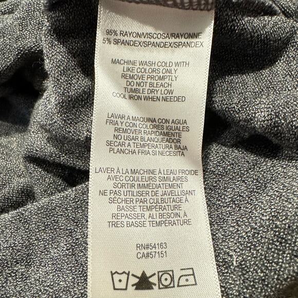 Calvin Klein Performance Womens Pullover Cowl Neck Athletic Gray Plus Size 1X DY - Picture 5 of 6